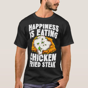 Chicken Fried Steak Comfort Food Funny kip ver T-shirt