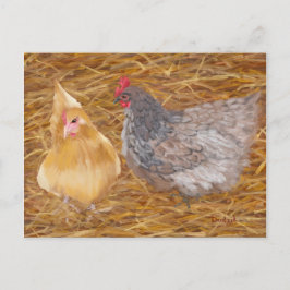 Chicken Friends JW Briefkaart
