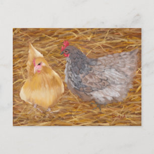 Chicken Friends JW Briefkaart