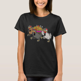 Chicken funeral t-shirt