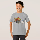 Chicken funeral t-shirt (Voorkant volledig)