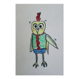 Chicken Glossy Poster Perfect Poster