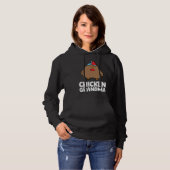 Chicken Grandma Chicken Hoodie (Voorkant volledig)