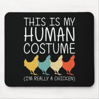 Chicken Halloween Human Costume Hen Fowl Easy Diy Muismat