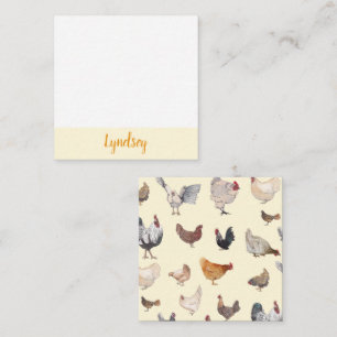Chicken Happy Notecards Notitiekaartje