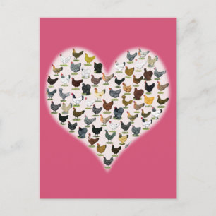 Chicken Heart Briefkaart