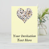 Chicken Heart Kaart (Staand voorkant)