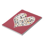 Chicken Heart Notitieblok (Gedraaid)