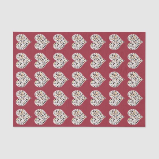 Chicken Heart Tissuepapier (Voorkant)