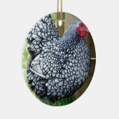 Chicken Hen Keramisch Ornament (Rechts)