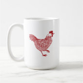 Chicken Hen Koffiemok (Links)