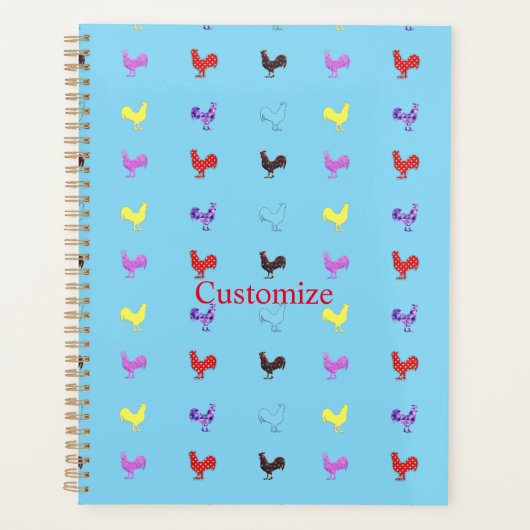 Chicken Hens Thunder_Cove Planner (Voorkant)