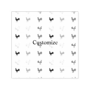 Chicken Hens Thunder_Cove Zelfinktende Stempel