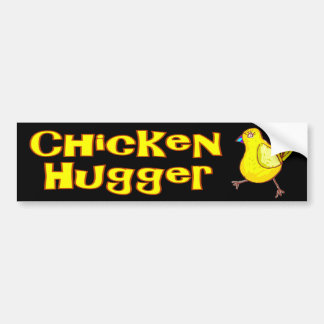 Chicken Hugger Bumpersticker