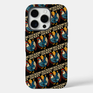 Chicken Jockey Trump Funny Meme iPhone 16 Pro Hoesje