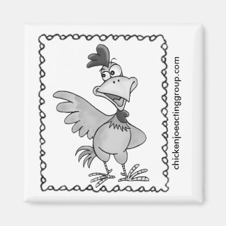 Chicken Joe Framed Magnet Magneet