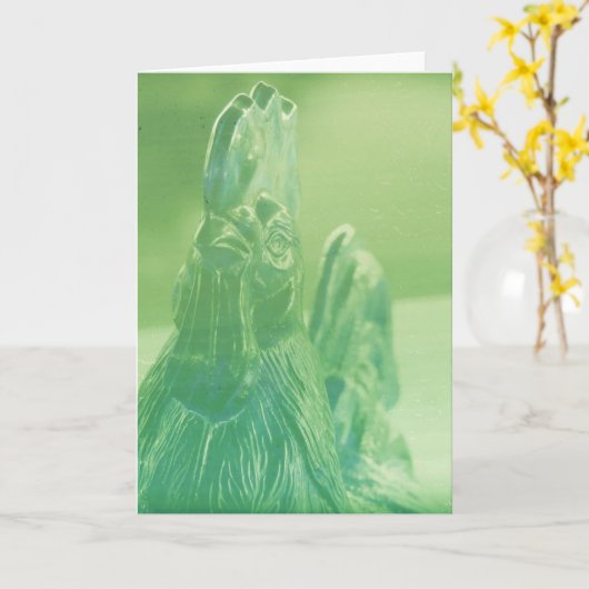 Chicken Kaart (Gele Bloem)