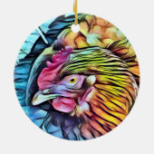 CHICKEN KERAMISCH ORNAMENT (Achterkant)