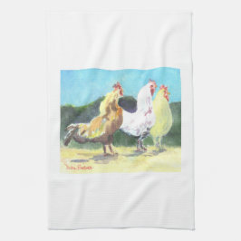 Chicken Kitchen Dish Towel Theedoek