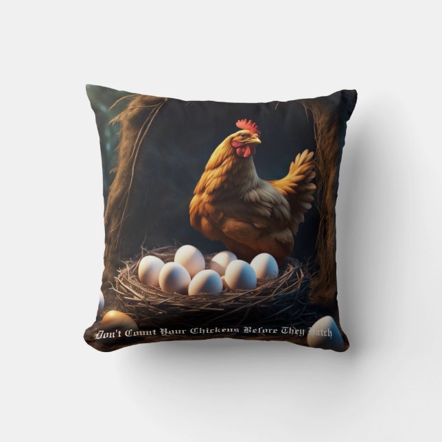 Chicken Kussen (Voorkant)