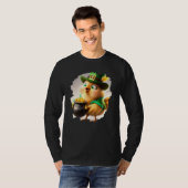 Chicken Leprechaun St Patricks Day Chicken  3 T-shirt (Voorkant volledig)