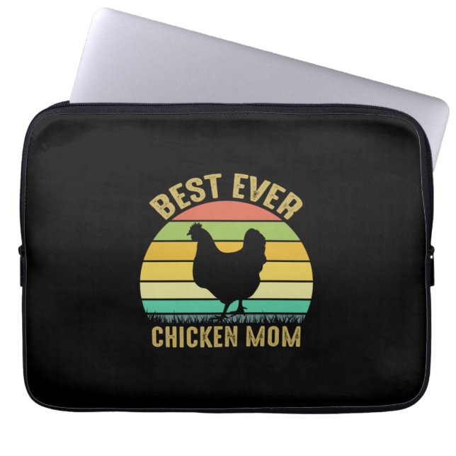 Chicken Lover | Best Ever Chicken Ma Laptop Sleeve (Voorkant)