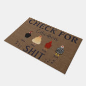 Chicken Lover Doormat | Farmhouse Mat (Schuin)