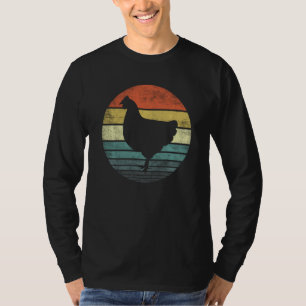 Chicken Lover Funny Farmer Retro Boerderij Anim T-shirt