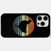 Chicken Lover Gifts Funny Farmer Retro  Far Case-Mate iPhone Case (Achterkant (horizontaal))