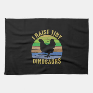 Chicken Lover I Raise Tiny Dinosaurs Theedoek