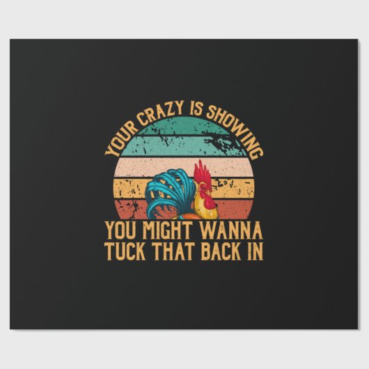 Chicken Lover | Je zou willen Tuck Cadeaupapier (Vlak)