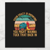 Chicken Lover | Je zou willen Tuck Wijn Etiket (Enkel label)