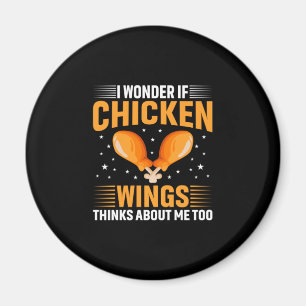 Chicken Lover   Kippen Wing Magneet