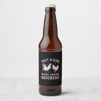 Chicken Lover | Meisje dat van kippen houdt