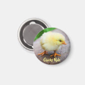 Chicken Lover Round Magnet Magneet (Voorkant / Achterkant)