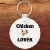 Chicken Lover Sleutelhanger (Voorkant)