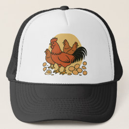 Chicken Lover Trucker Hat Pet