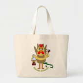 Chicken Marsala Grote Tote Bag (Voorkant)