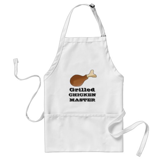 CHICKEN MASTER Apron Standaard Schort (Voorkant)