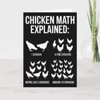 Chicken Math Explained, Chicken Owner  Kaart