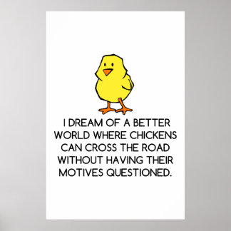 CHICKEN MOTIEVEN POSTER