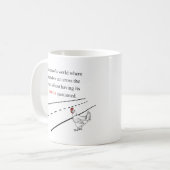 Chicken Motives Koffiemok (Voorkant links)