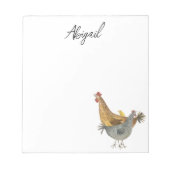 Chicken NotePad Notitieblok (Voorkant)