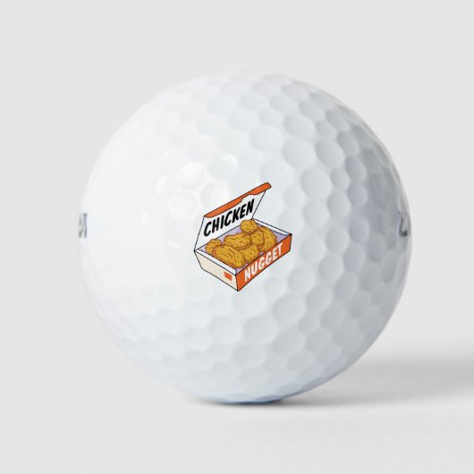 Chicken Nugget Box Golfballen (Voorkant)