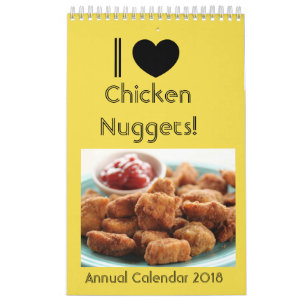 Chicken Nugget Calendar 2018 Kalender