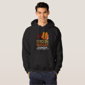Chicken Nuggets Expert Fast Food Chicken Nugget Hoodie (Voorkant volledig)