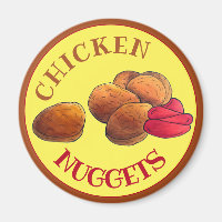 Chicken Nuggets met Ketchup Junk Food Foodie