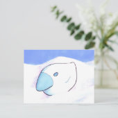 Chicken of Ice postcard Briefkaart (Staand voorkant)