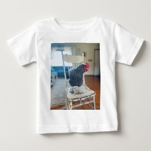 Chicken on a Chair Toddler T-Shirt (Devant)