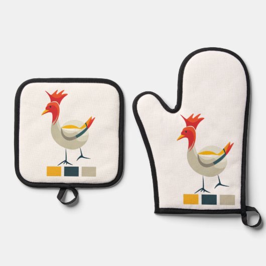 Chicken Ovenwant & Pannenlap Set (Voorkant)
